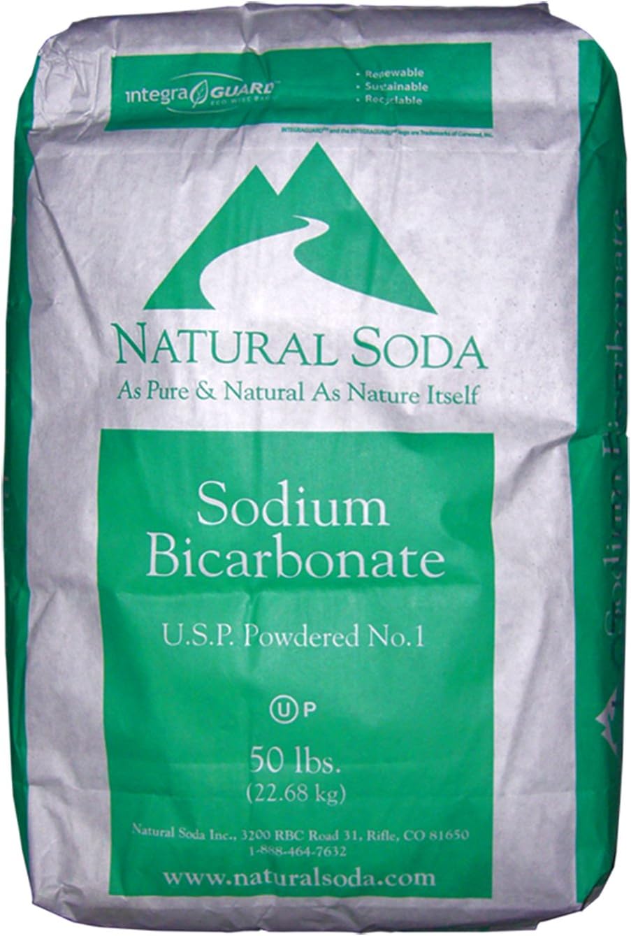 Sodium Bicarbonate [NaHCO3] [CAS_144-55-8] 99+% USP/ FCC Grade, White Powder ( 50 Lbs Bag)