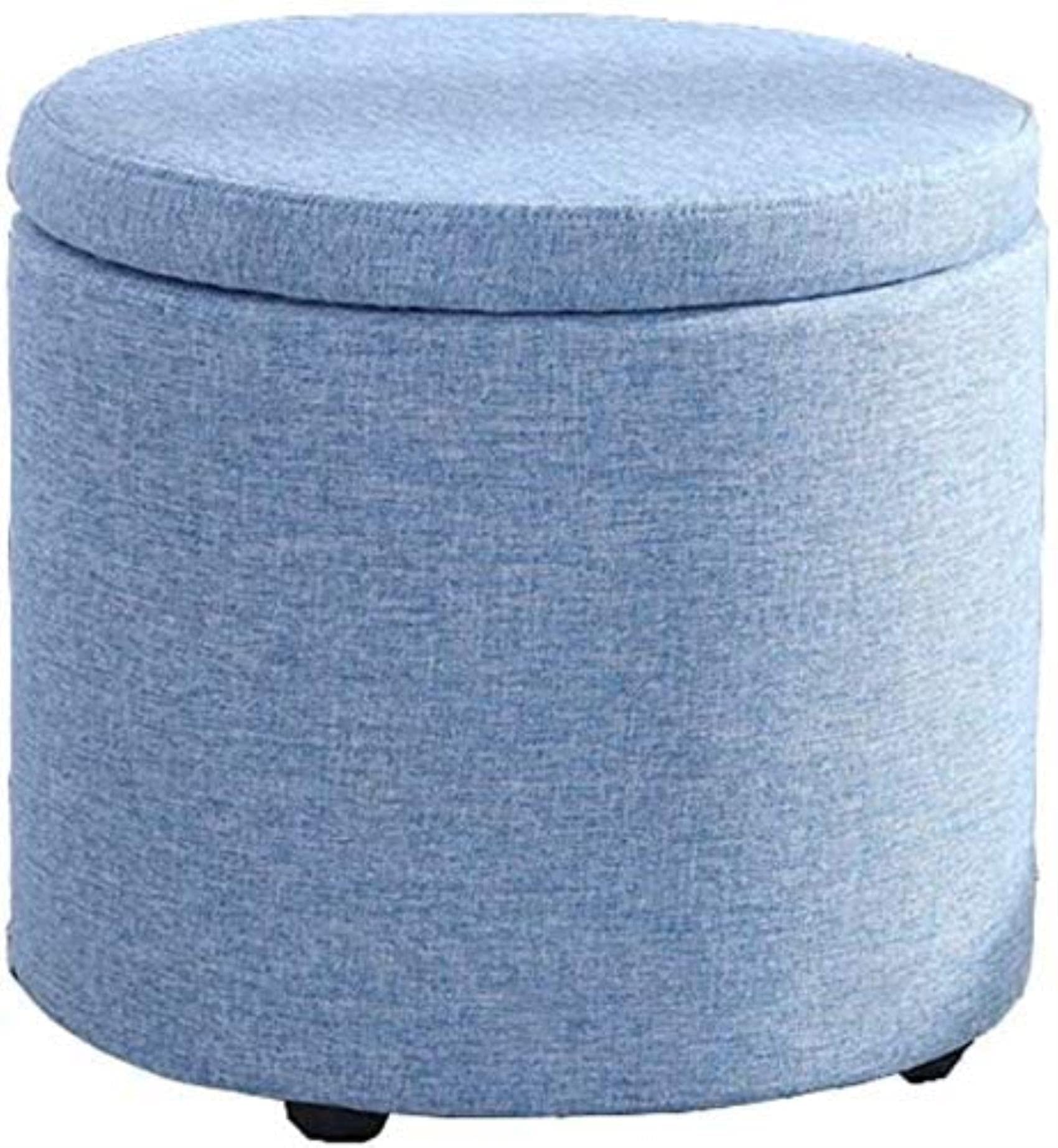 Repose-Pieds de Rangement rembourré avec coffre de capacité de charge élevée