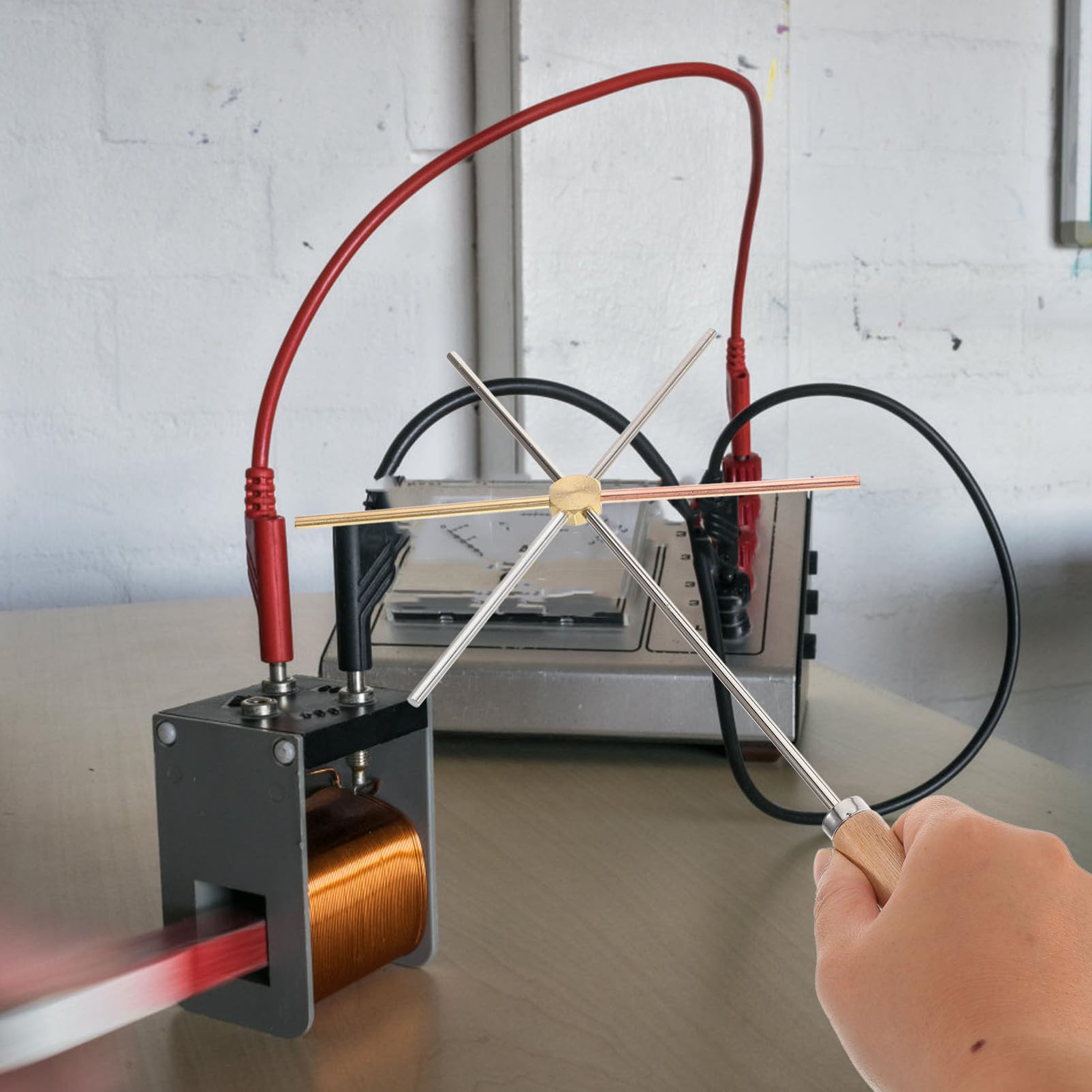 2pezzi Heat Conduction Demonstrator Dispositivo Didattico Per Conducibilità e Strumento Per Esperimenti Scolastici e Comprensione Della Conduzione Del