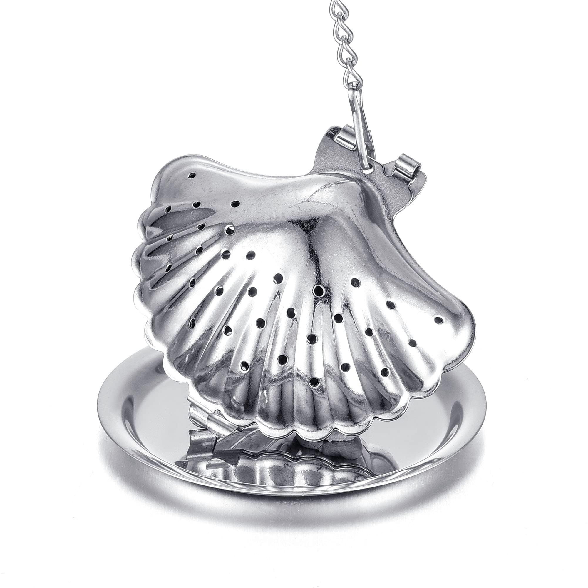 Lpraer 5 Teesiebe Edelstahl - Verschiedene Formen Mit Haken