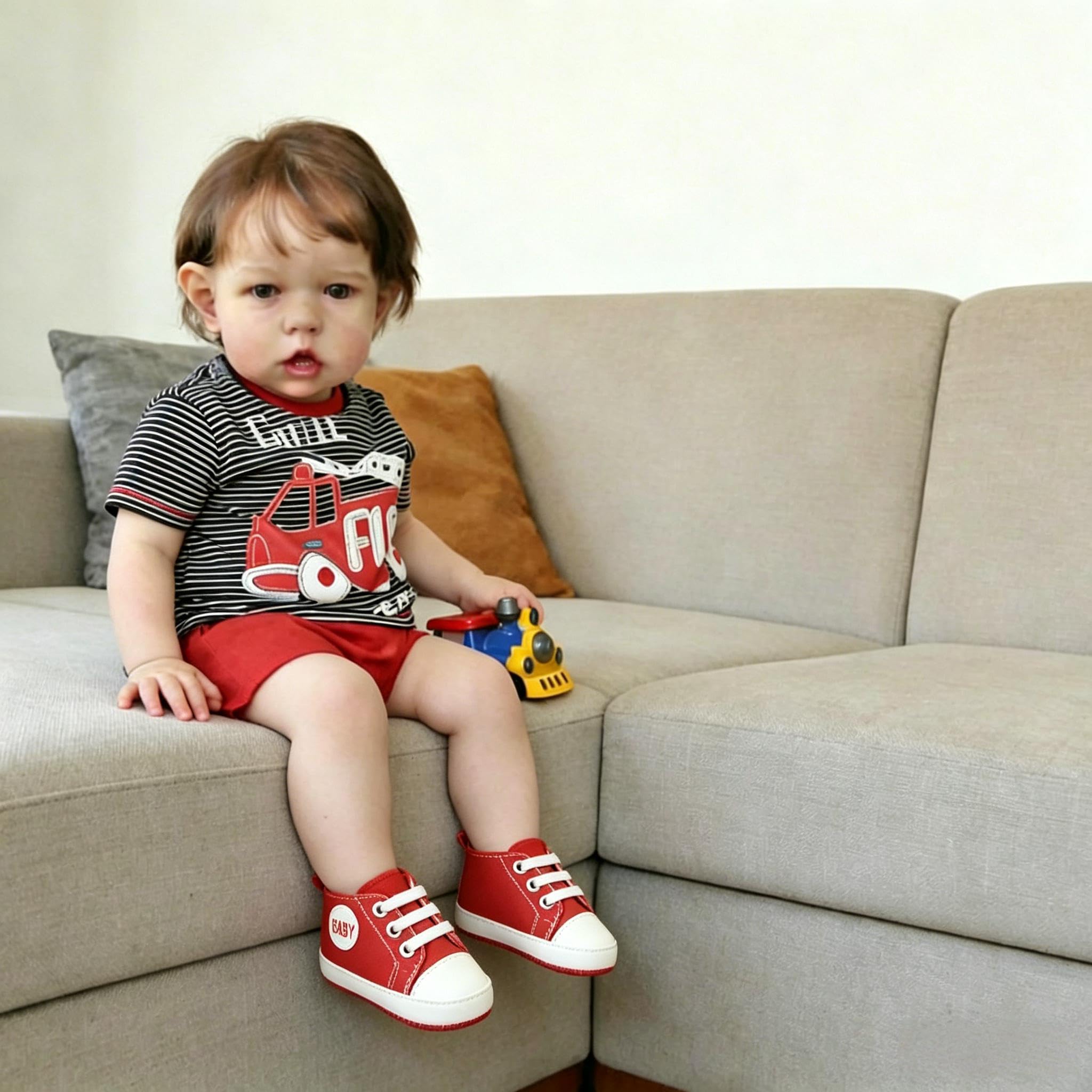 RXDOLL Big Reborn Baby Dolls Maluch Chłopiec 71 cm Miękkie Ciało Realistyczne Maluch Lalki Wyglądające Prawdziwe Silikonowe Niemowlęta Dziewczynka Realistyczne Reborn Maluch Lalki Zabawka dla Dzieci