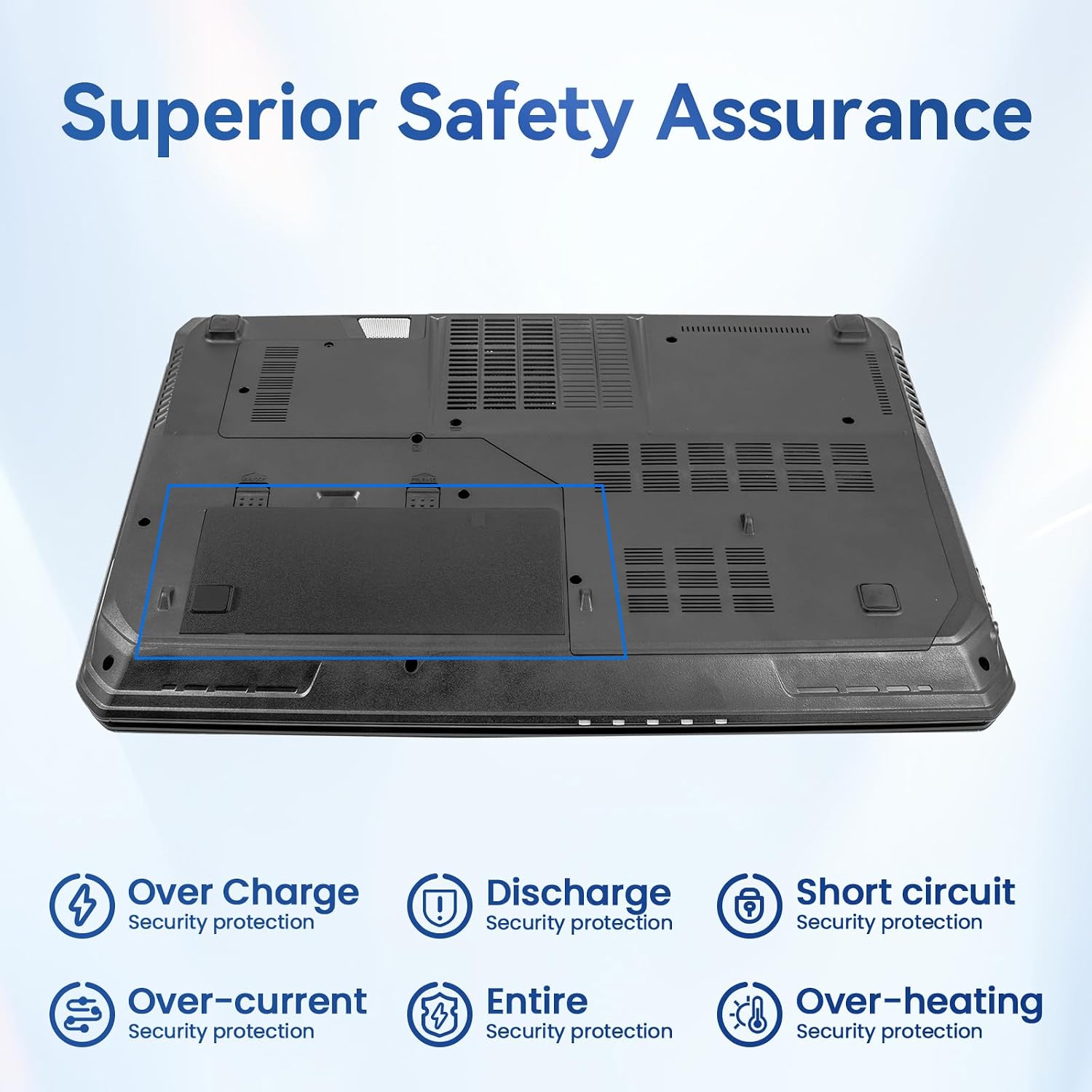K KYUER 7800 мАч BTY-M6D Аккумулятор для ноутбуков MSI GT60, GT70, 2PE-890US, GX60, 1AC, GX70, 3BE, WS60, MS-16F2, 16F4, E6603, GX660, GX680, GT780, GT780R, GT600, GT660, GT680, GT683, GT685, GT670, GT760, GT770, GT783, GX780 Аккумулятор