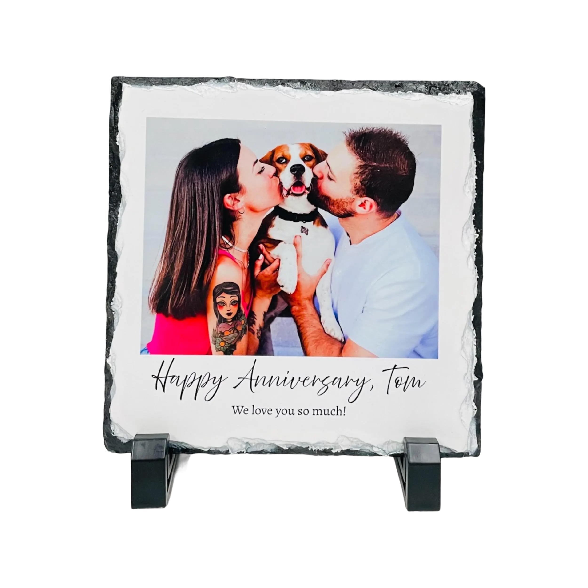 COOKIES AND KOALAS Photo Slate - 15x15 cm Square Slate Picture, Text