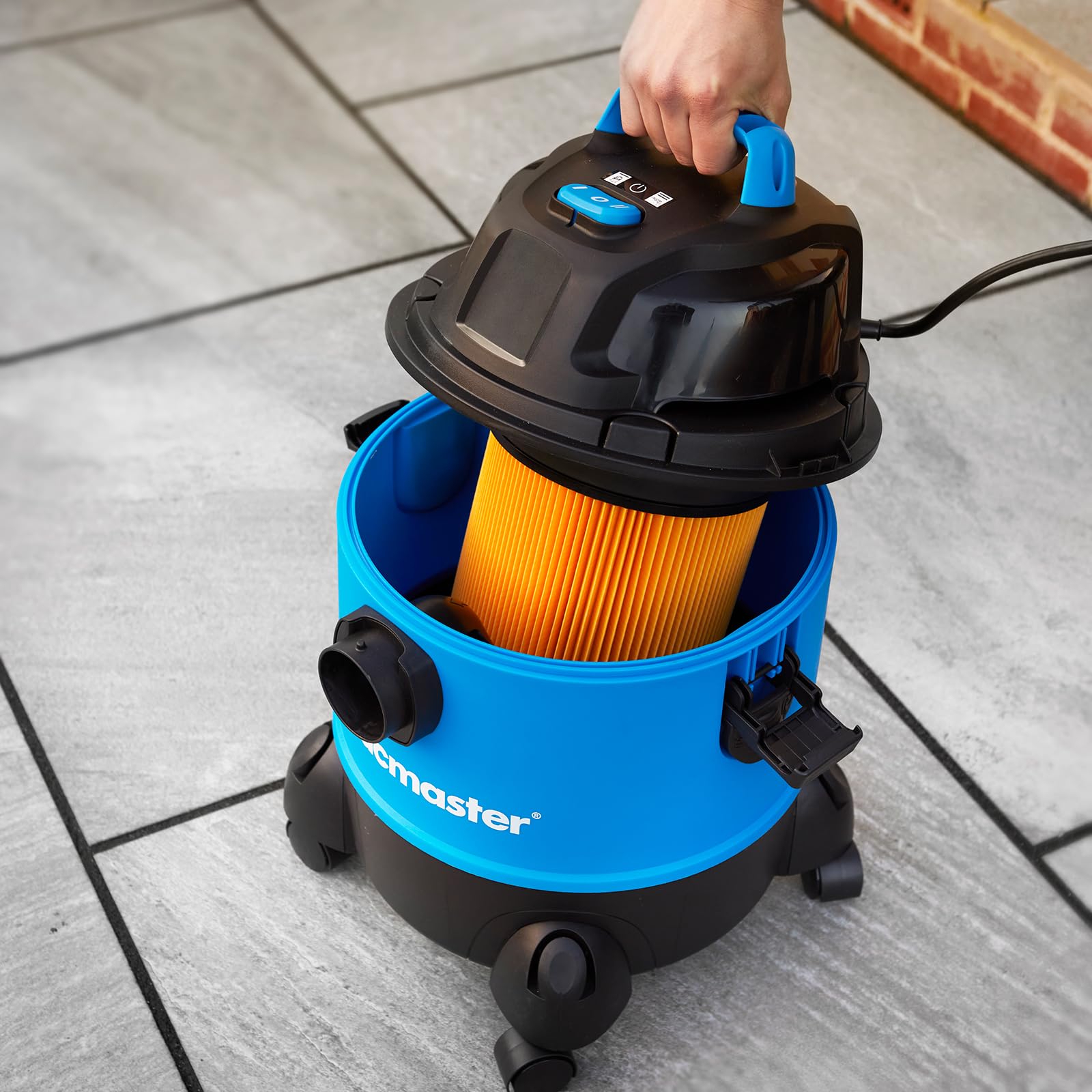 Vacmaster VQ1220PF 1250W 20L Aspiratore liquido-solido professionale