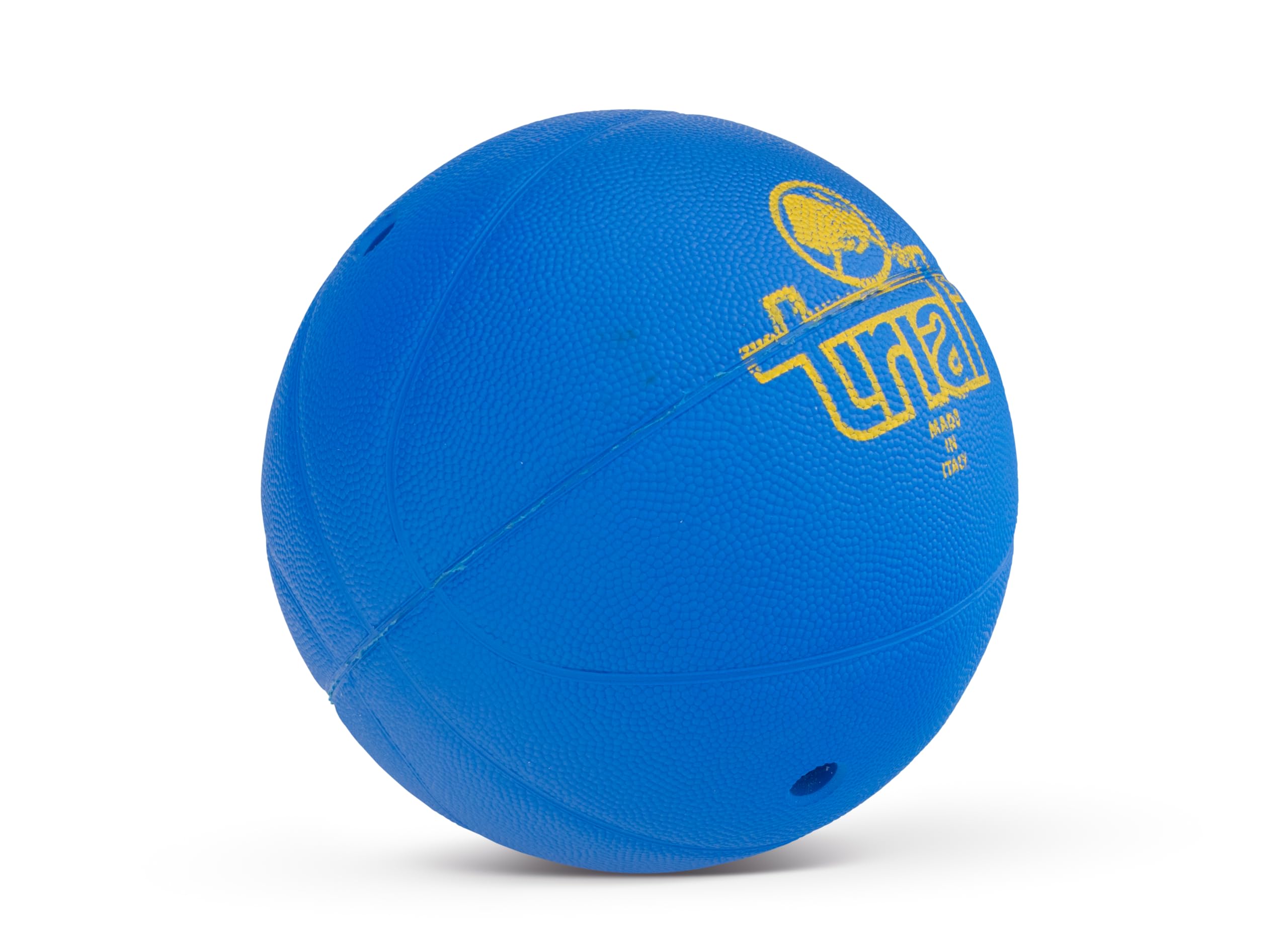 HAEST Palla Goalball Trial | 1250 g | Basso Rimbalzo | Blu | Gomma a Due Strati | Certificata IBSA | Ideale per Sportivi Ipovedenti