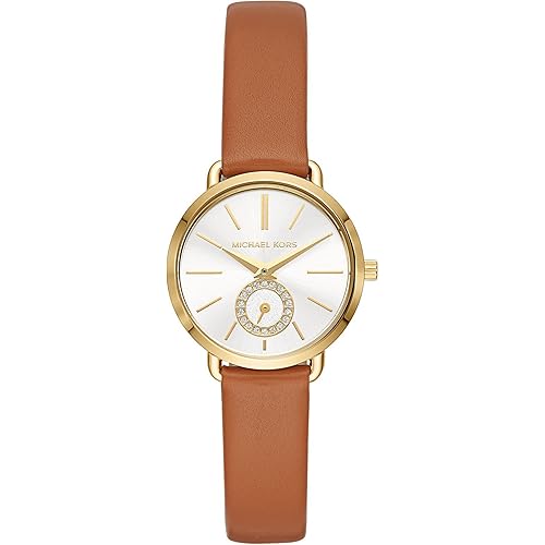 Michael Kors Portia Women's Watch, Stainless Steel Bracelet Watch for Women