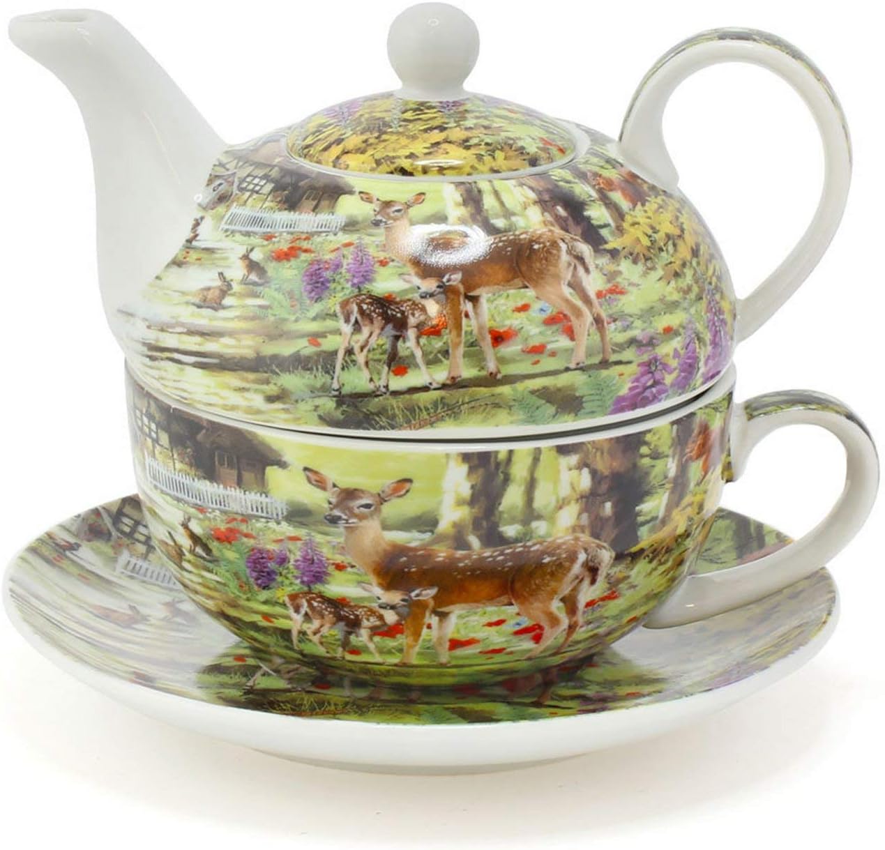 All Creatures Great and Small - China Tea for One Set - New Design by Lesser & Pavey