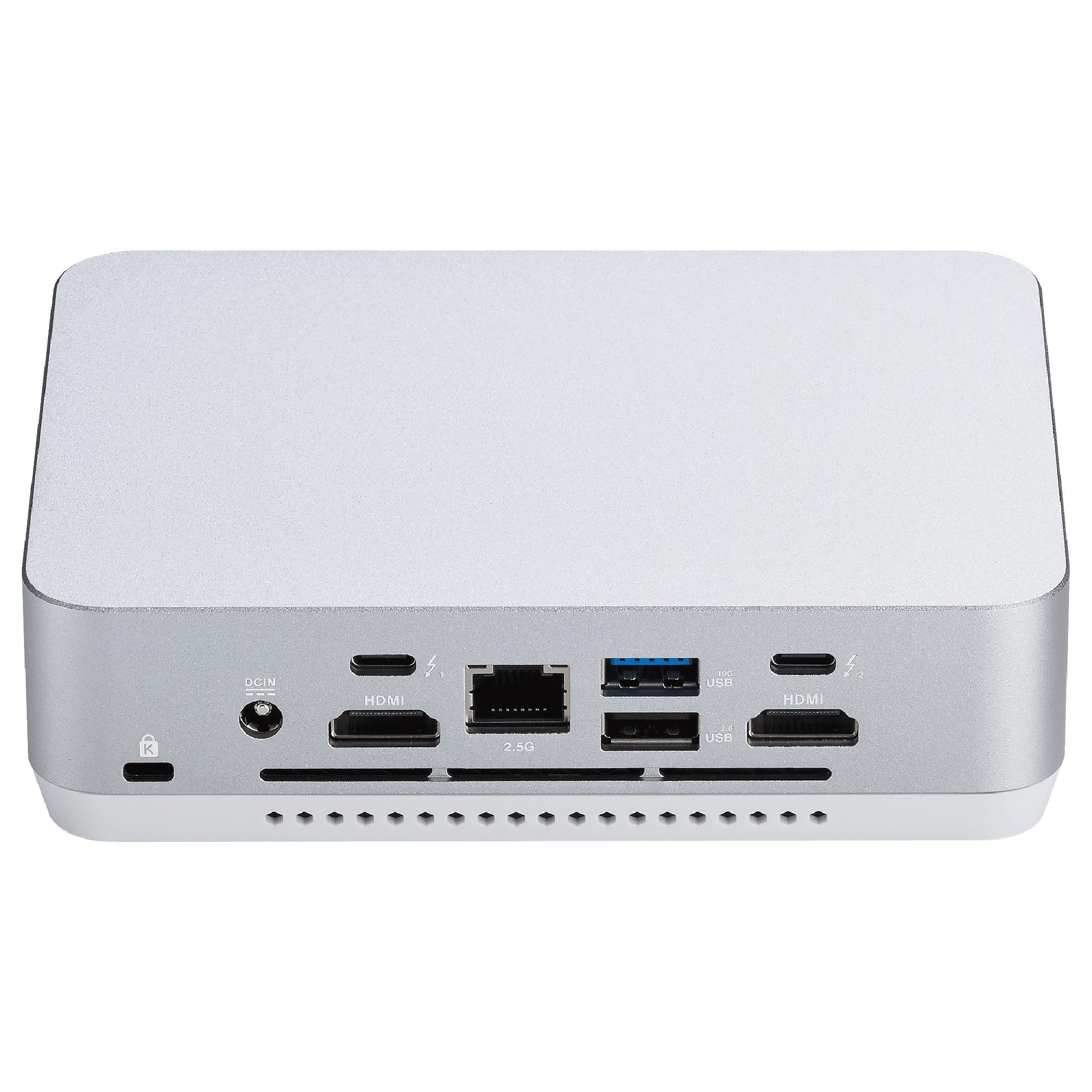 ASUS NUC 14 Pro+ - Ordenador de sobremesa Barebone (Intel Core Ultra 9 185H, Intel ARC Graphics, sin Memoria, sin Almacenamiento, sin SO, Incluye Cable de alimentación)