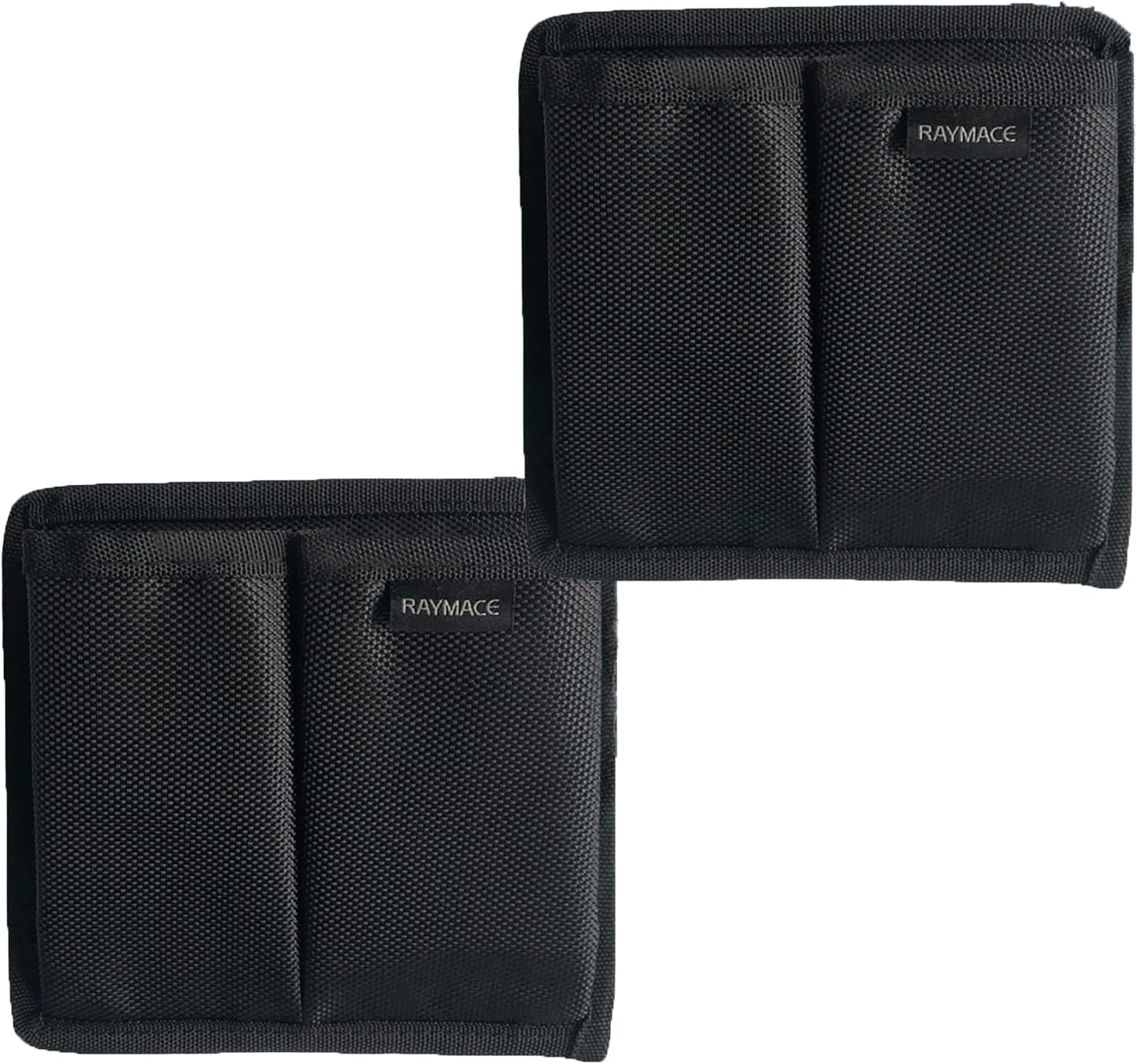 Double/Triple Magazine Pouch,Storage Pouch with Adhensive Tape, Fabric Mag Holder for Gun Safe Organization Accessory