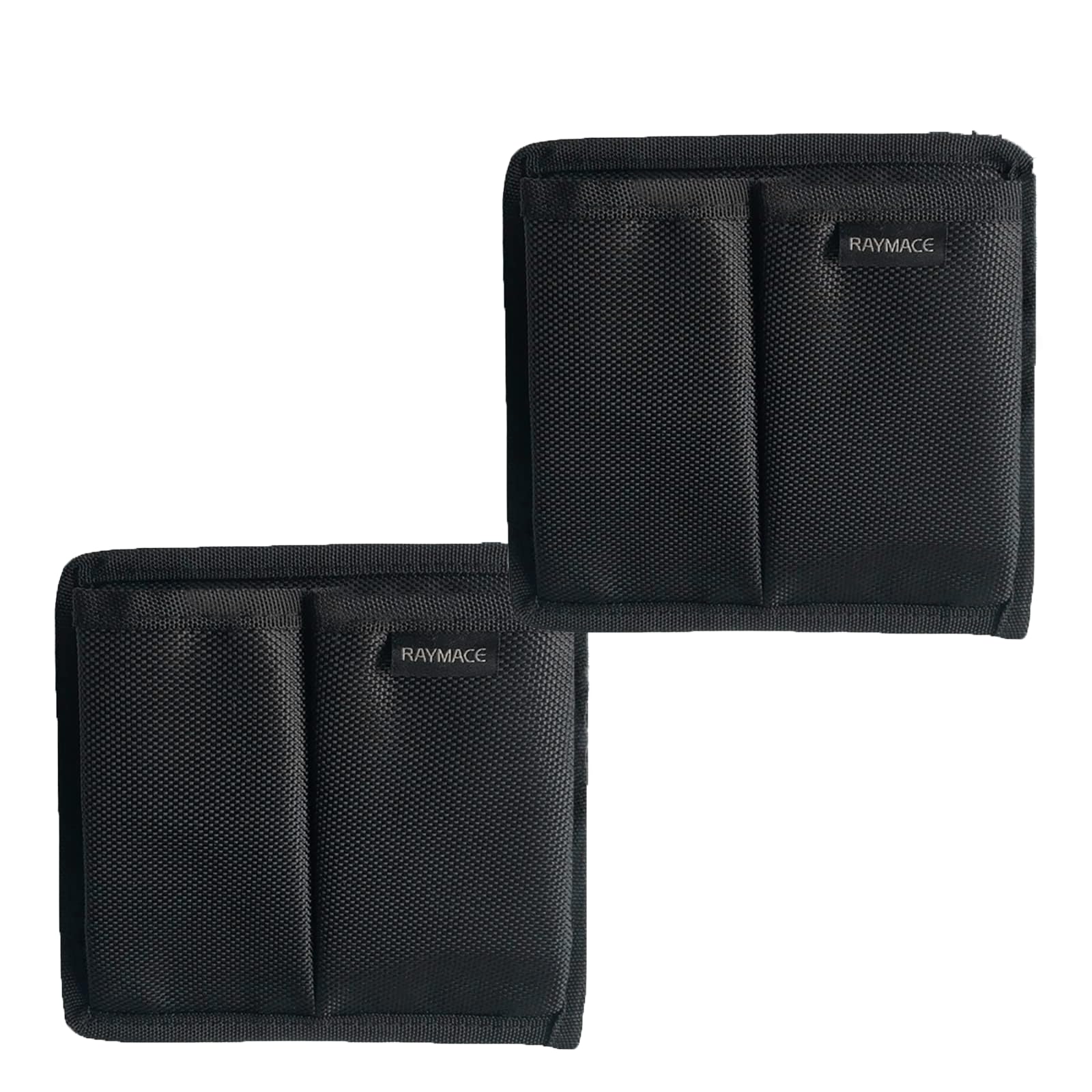 Double/Triple Magazine Pouch,Storage Pouch with Adhensive Tape, Fabric Mag Holder for Gun Safe Organization Accessory