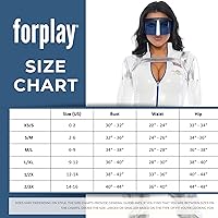 Vista 7 de Forplay Disfraz sexy de personaje de película Blast Off para mujer, Metálico