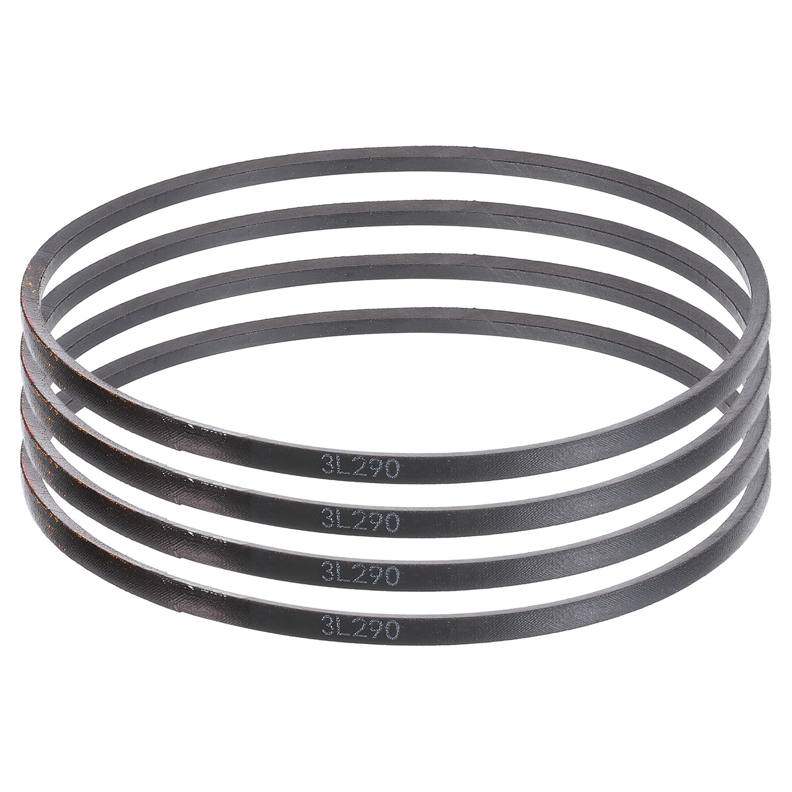 uxcell 3L240 Classic Wrapped Rubber V-Belt, 24"(610mm) Outside Circumference, 3L Profile V Belt 3/8" Width 7/32" Height — view 201