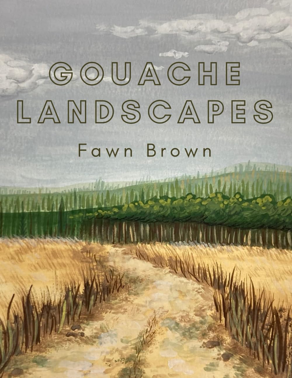Gouache Landscapes: Fawn Brown