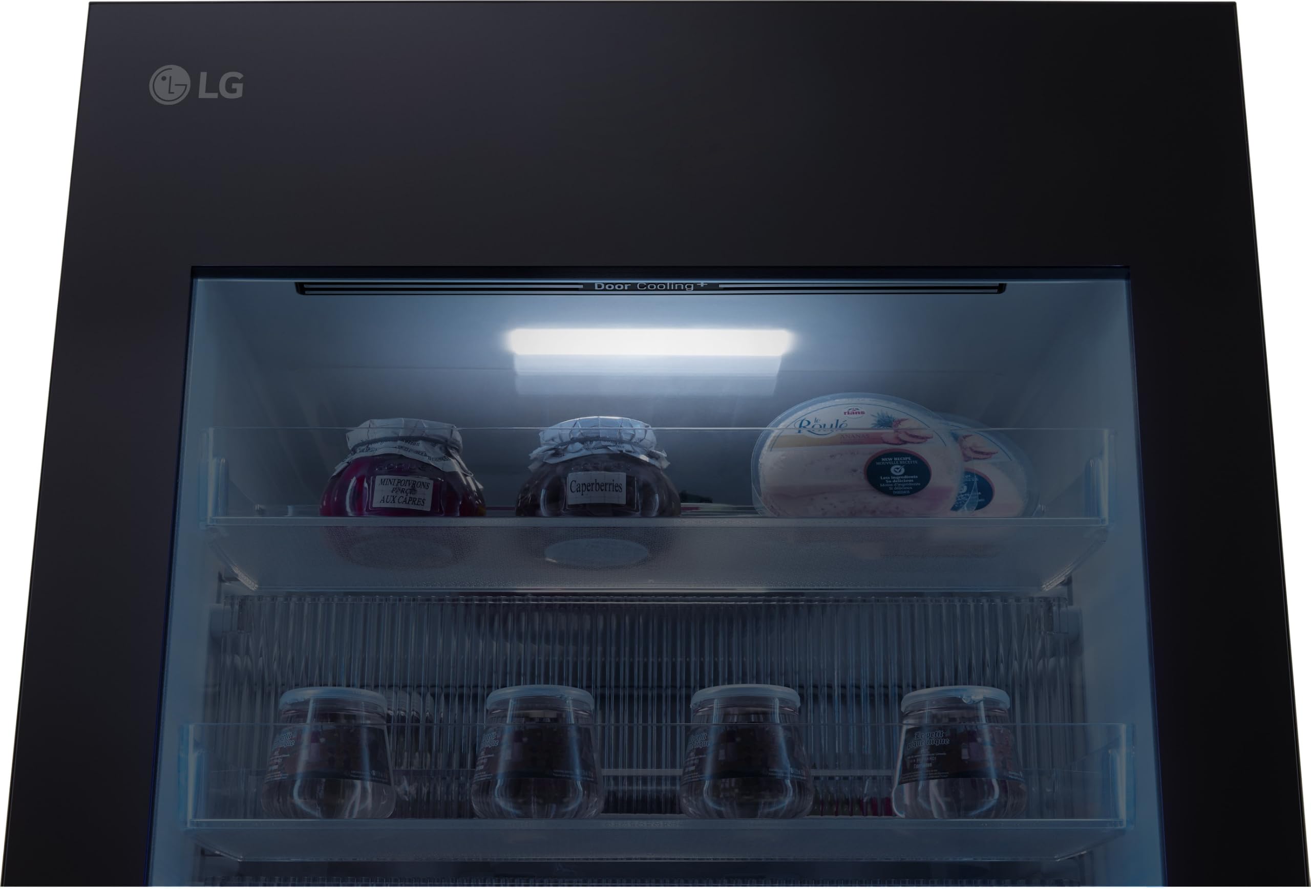 LG GBG5160CPY Kühl-/Gefrierkombination (349 L, Energieklasse C) mit InstaView, Smart Inverter Compressor, DoorCooling+, Food Cover, Silber
