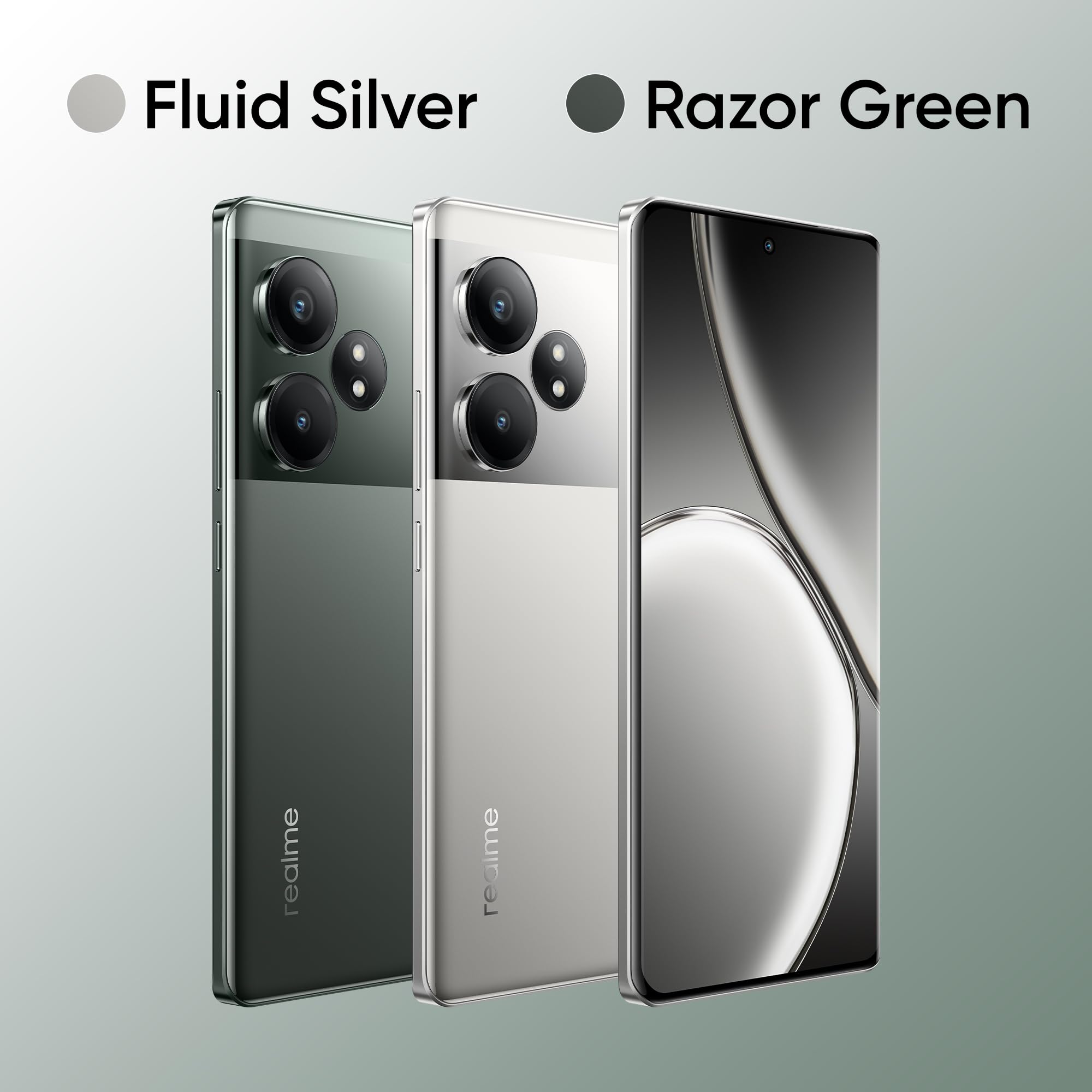 Refurbished) realme GT 6T 5G (Razor Green,8GB RAM+256GB Storage