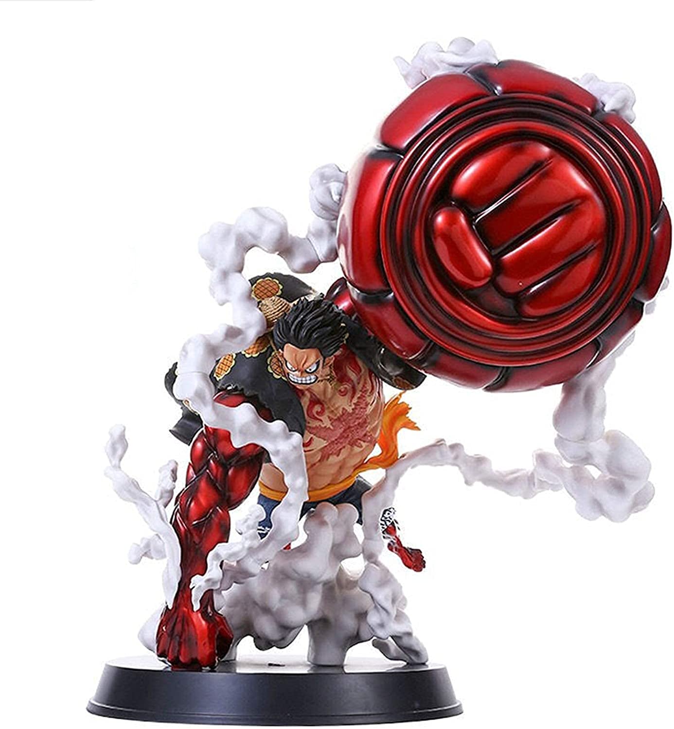 Xizheng Big Size One Piece Monkey D Luffy GEAR Fourth 4 KONG GUN GK Anime Figure Hand Model Character Action Toy, Anime Game Character Model
