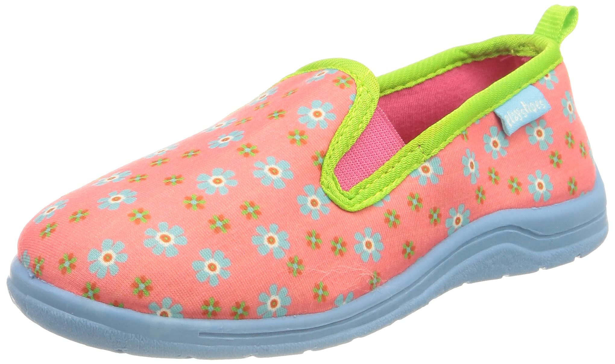 Playshoes Unisex Kids Polka Dots Low Slippers, Pink18 (Dots), 32/33 EU