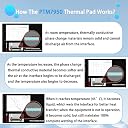 PTM7950 40x80x0.2mm Phase Change GPU Thermal Pad, YEZriler 8.5W/mK High Conductive CPU Silicone Grease Thermal Paste for Game Machine CPU GPU SSD Laptop gallery image