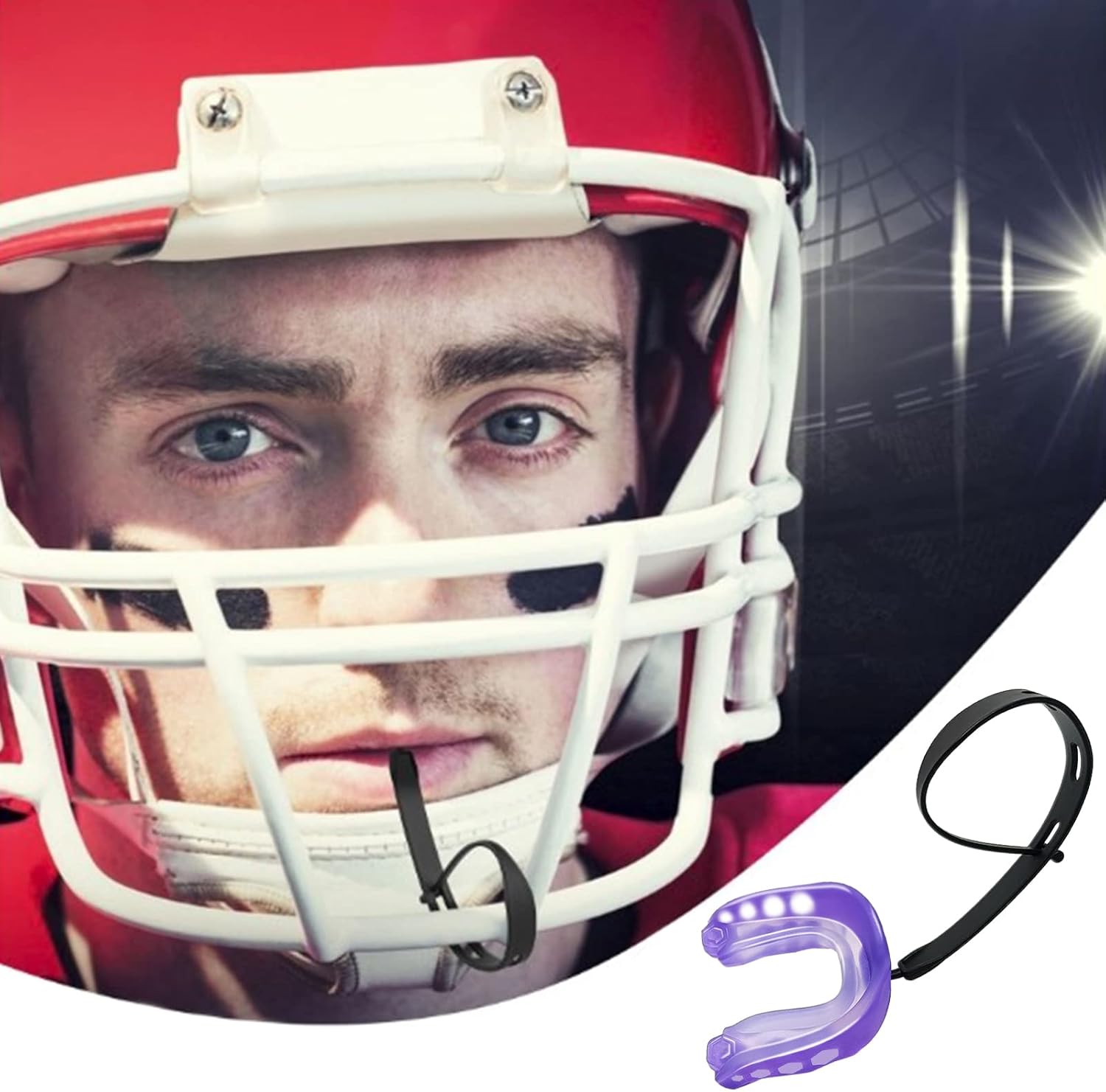 2pcs Sports Mouth Guard with Case for Adult and Youth, Gum Shield, Mouldable Mouthguard for Boxing, MMA, Rugby, Martial Arts, Judo, Lacrosse, Hockey and All Contact Sports (Adult, Blue-2pcs) : Sports & Outdoors