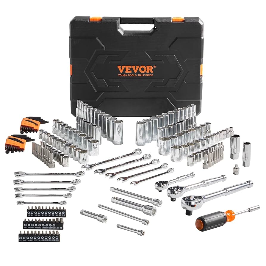 Amazon.com: VEVOR Mechanics Tool Set, 1/4