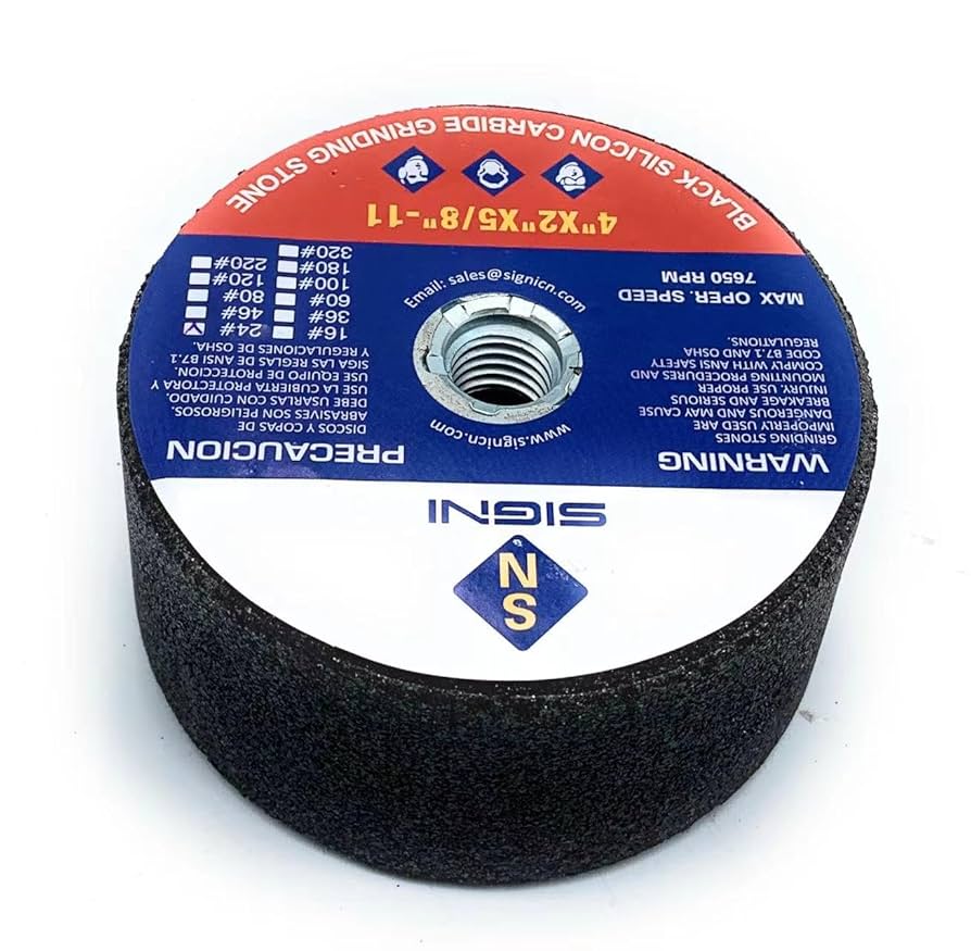 趣味・スポーツ・実用 Silicon Carbide and Related Materials Amazon.com: SIGNI 4 inch Silicon Carbide Grinding Stone with