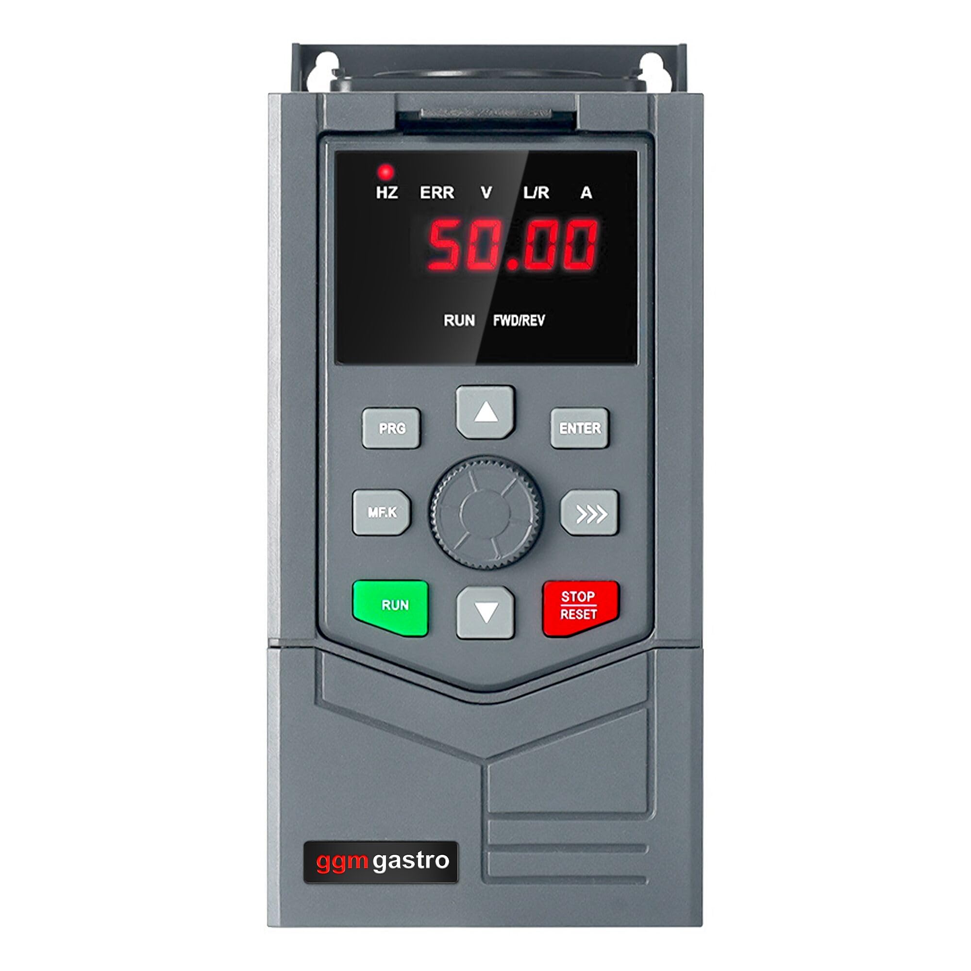 GGM Gastro Frequenzumrichter 1,5 kW 230V | Präzise Drehzahlregelung, konstantes Drehmoment, vielseitige Schnittstellen, integrierter PID-Regler, sofort einsatzbereit