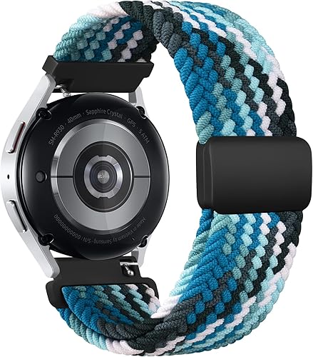 Miniatura 7 de Meliya Correa de reloj Garmin Forerunner 24564555158 para mujeres y hombres, correa de repuesto de nailon suave de 0.787 pulgadas para Garmin Venu