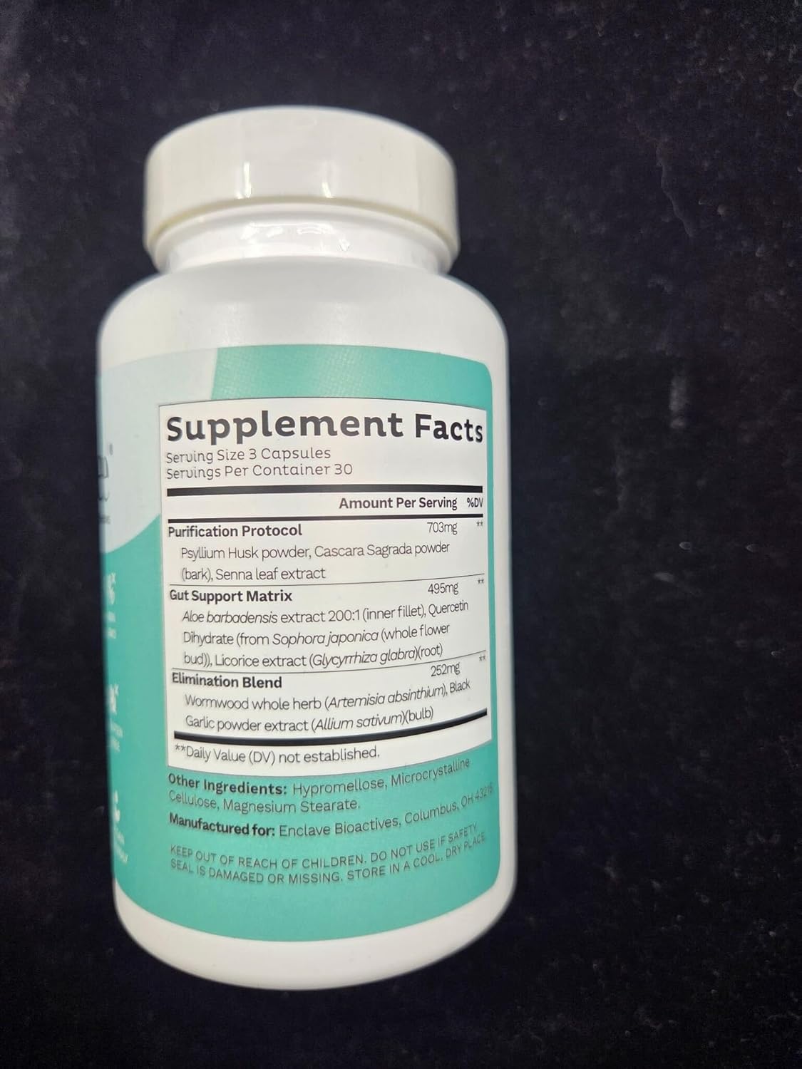 Gut Cleanse & Restore Supplement 4 Pack: Natural & Effective Detox Cleanse Capsules | Fortify Your Microbiome | Effortless Morning Stools | Restore Your Gut from The Inside Out - Image 3