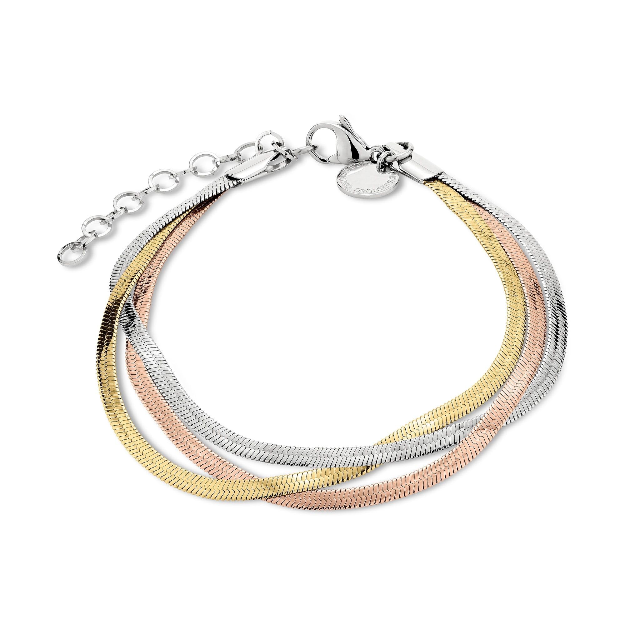 Liebeskind Berlin Ladies Bracelet LJ-1768-B-20 in Stainless Steel IP Tricolor