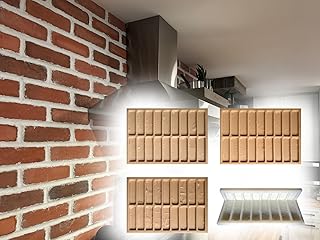 Old Brick Stone Concrete Mold Set BS 611 Set of 4 – DIY Reusable Molds f...