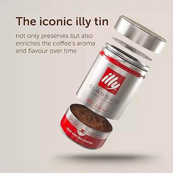 Illy ETIOPIA ESPRESSO GROUND COFFEE 125GR.