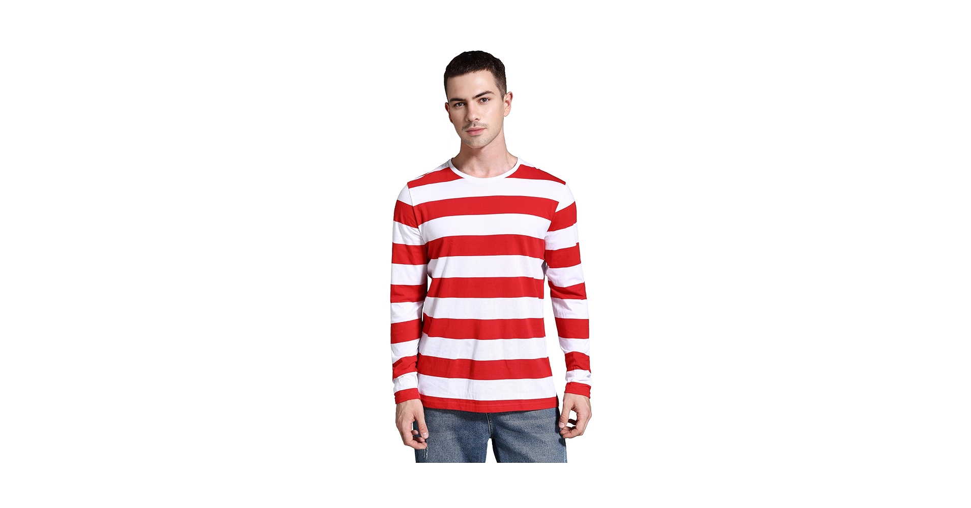 トップス WIDE STRIPED L-S TEE SHIRT MULTI Long Sleeve T Shirt Women Wide Striped Tee Crew Neck Black