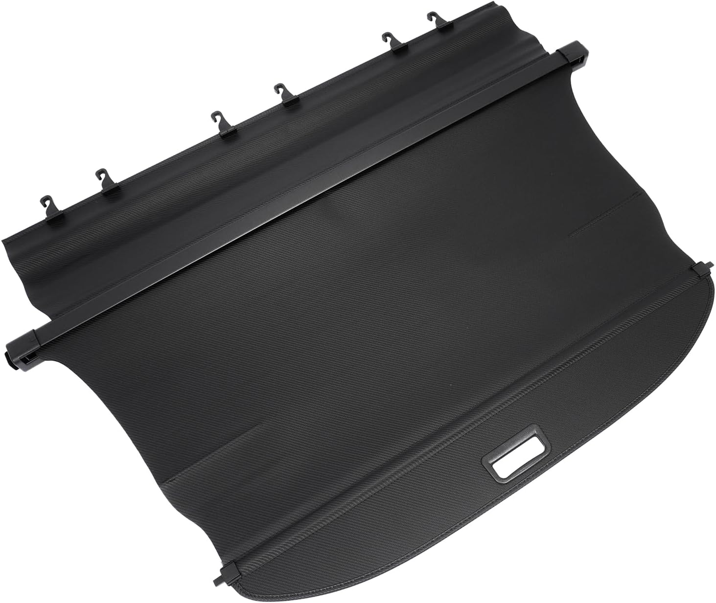 FREEMOTOR802 Compatible With 2022-2026 Mitsubishi Outlander 2023-2026 Outlander PHEV Rear Cargo Cover, Retractable Trunk Privacy Security Luggage Shield Shade Accessories Vinyl Carbon Fiber Texture