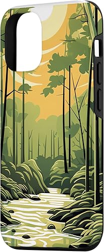 Miniatura 5 de iPhone XS Max Bamboo Brilliance A Symphony of Forest Colors Case