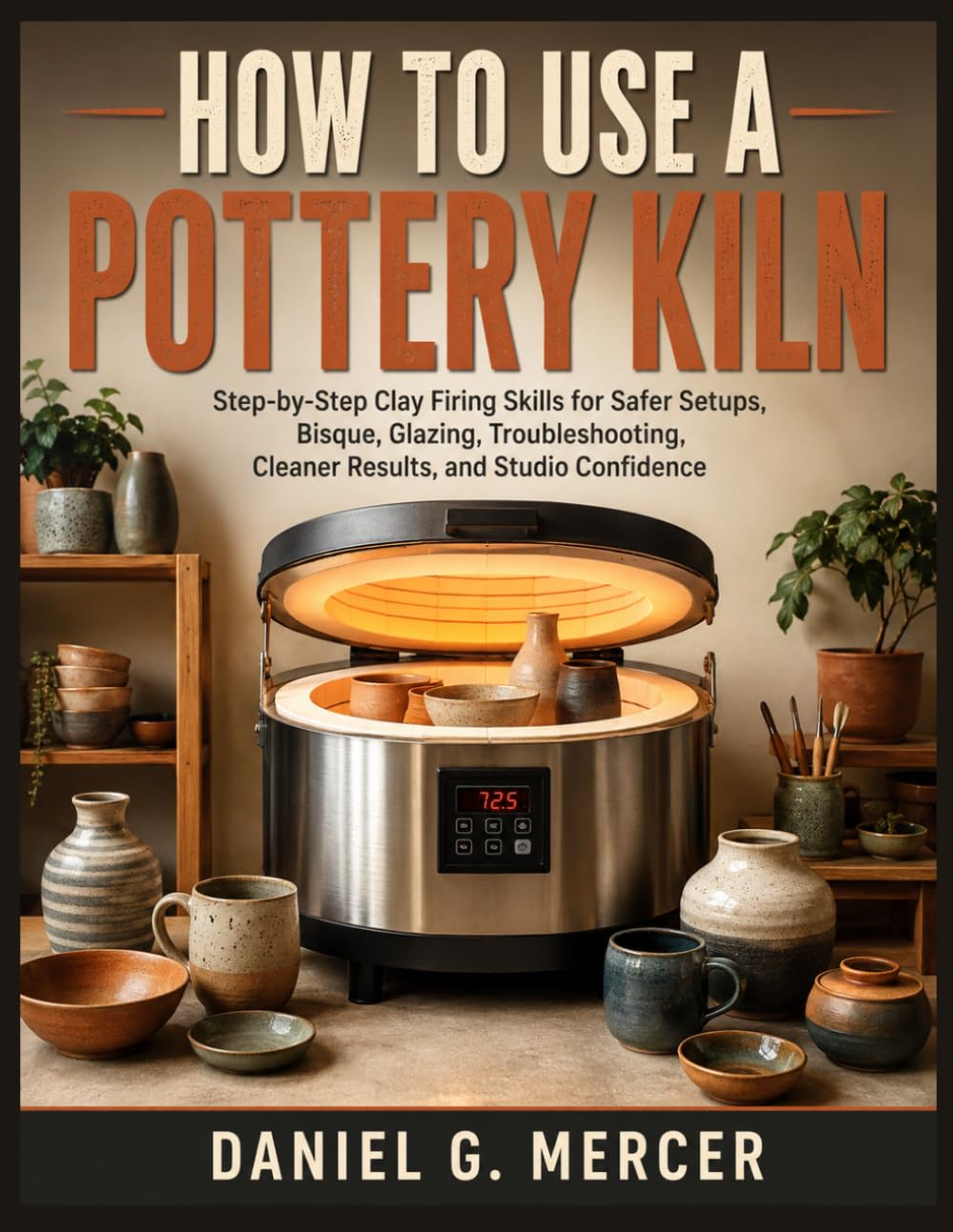 HOW TO USE A POTTERY KILN: Step-by-Step Clay Firing Skills for Safer Setups, Bisque, Glazing, Troubleshooting, Cleaner Results, and Studio Confidence
