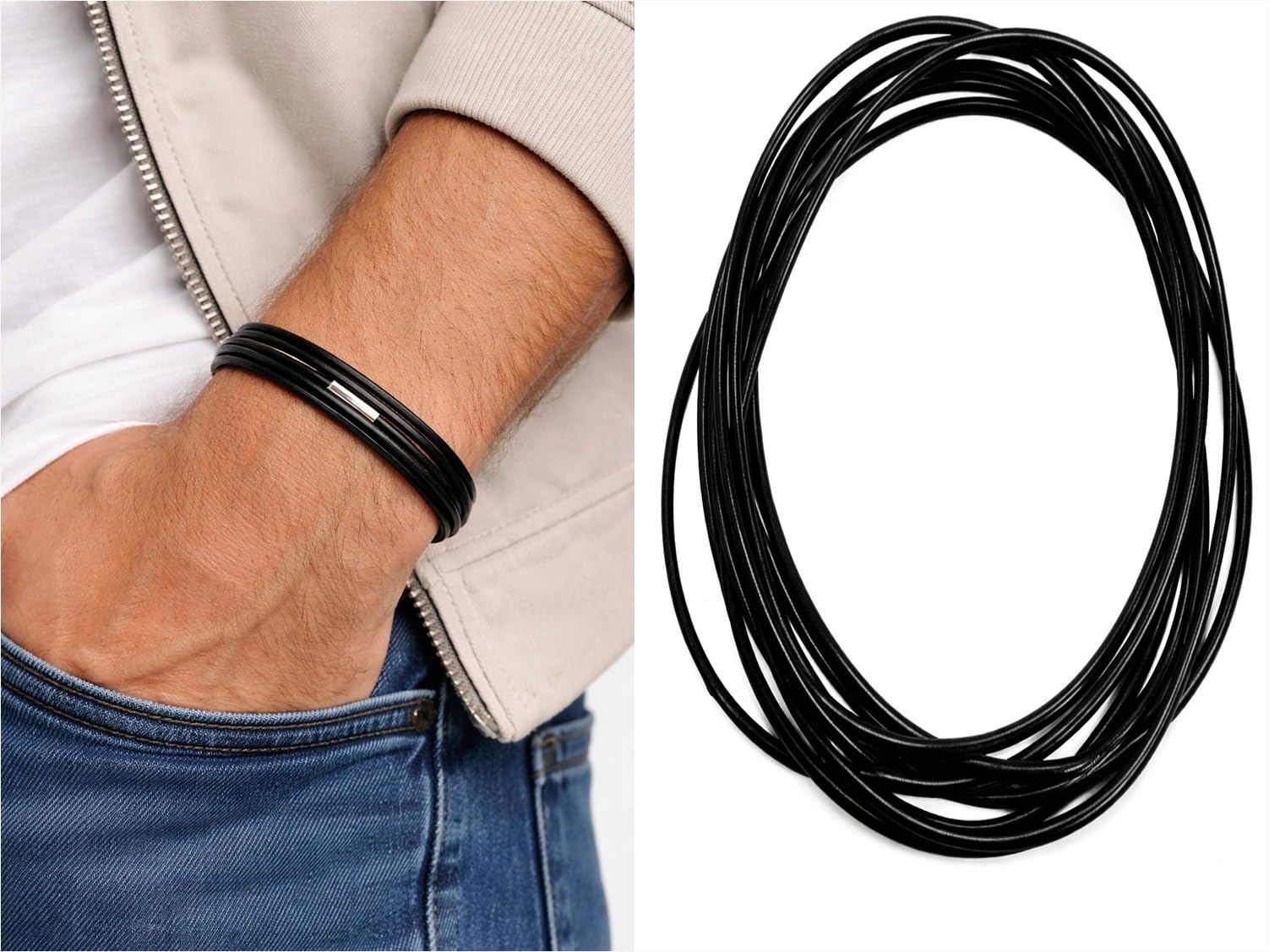 Beauty Tool Wire Hand Band (Pack of 12) For Unisex Adult-image-25