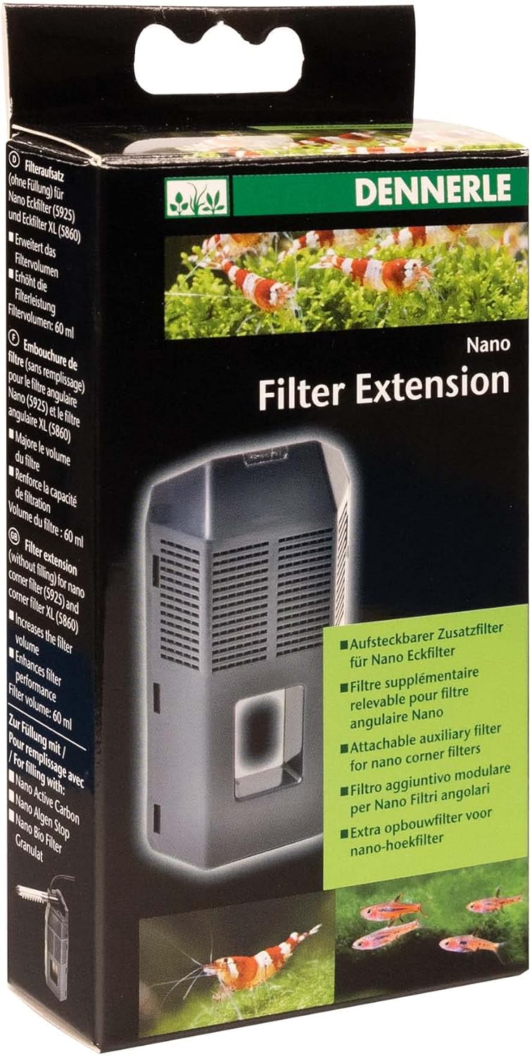 Dennerle Nano Filter Extention, Black (5840)