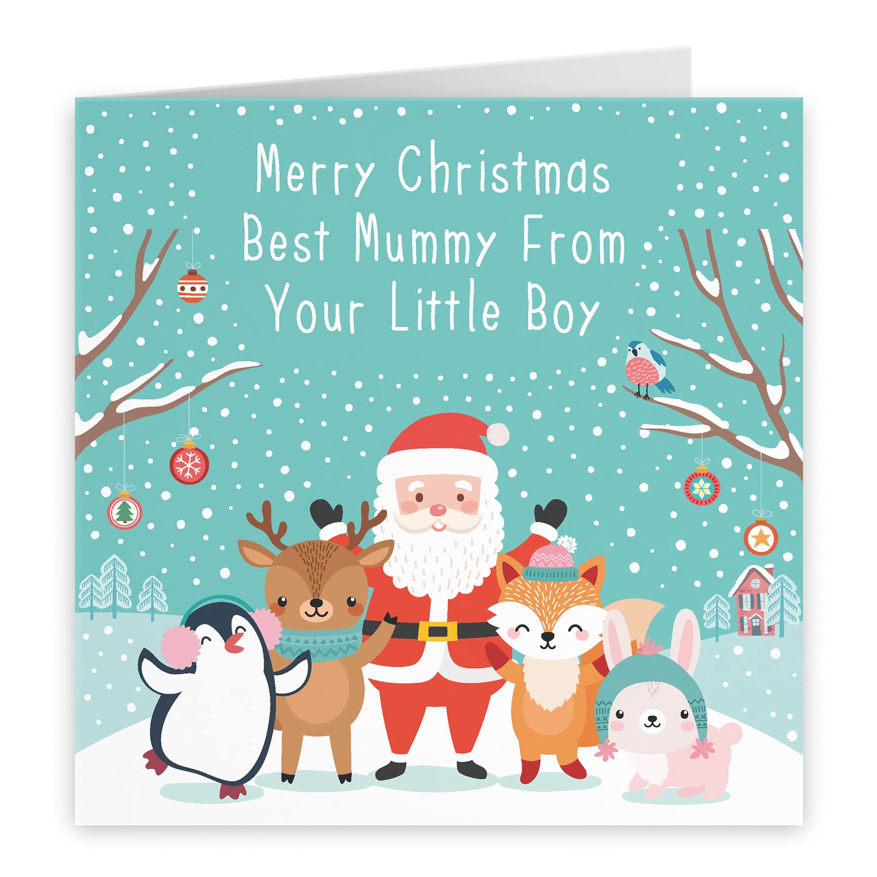 Hunts England, Mummy Christmas Card From Your Little Boy, Merry Christmas Best Mummy From Your Little Boy - Image 2