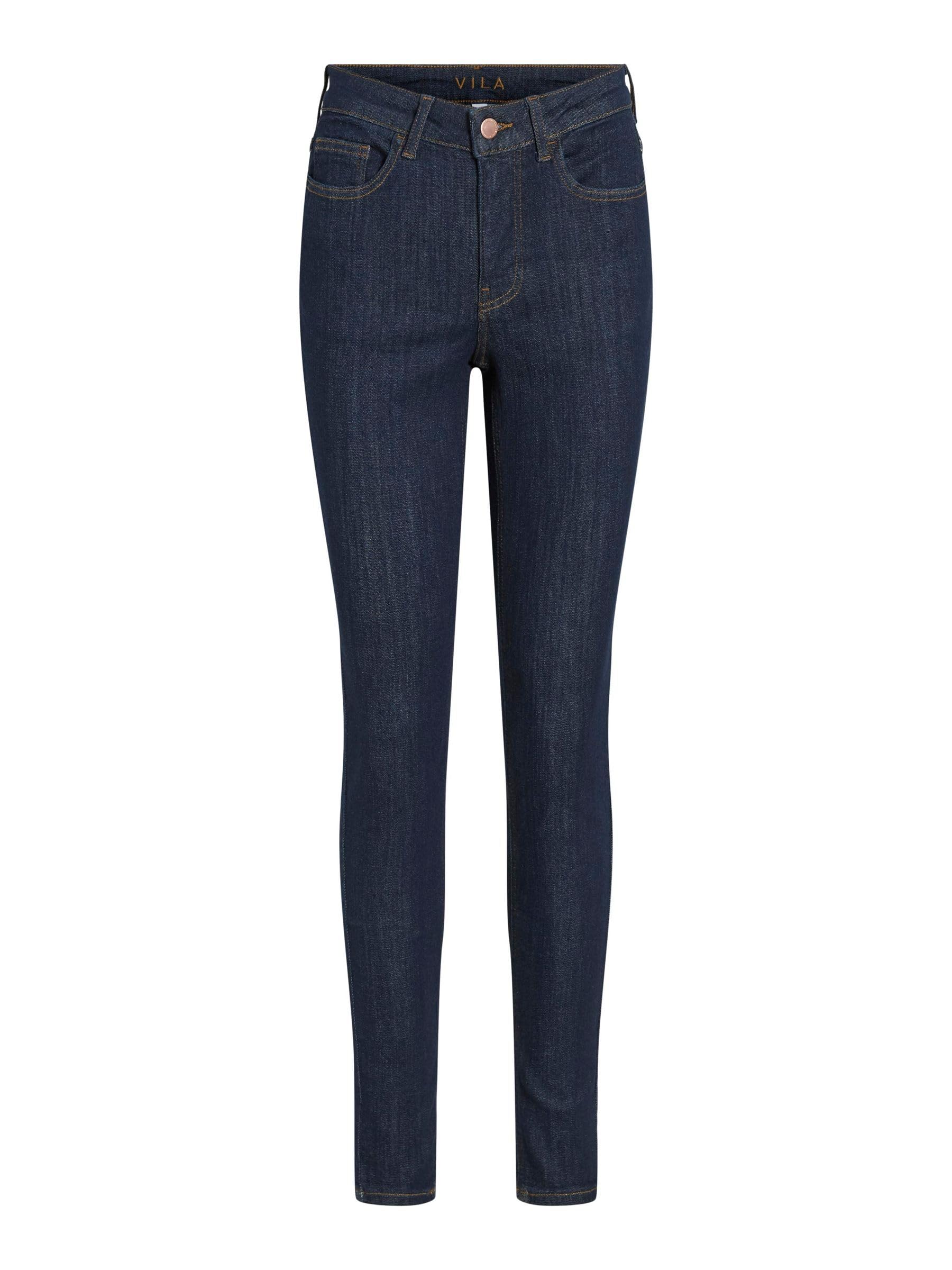 Vila Female Skinny Fit Jeans VISARAH Mid Waist