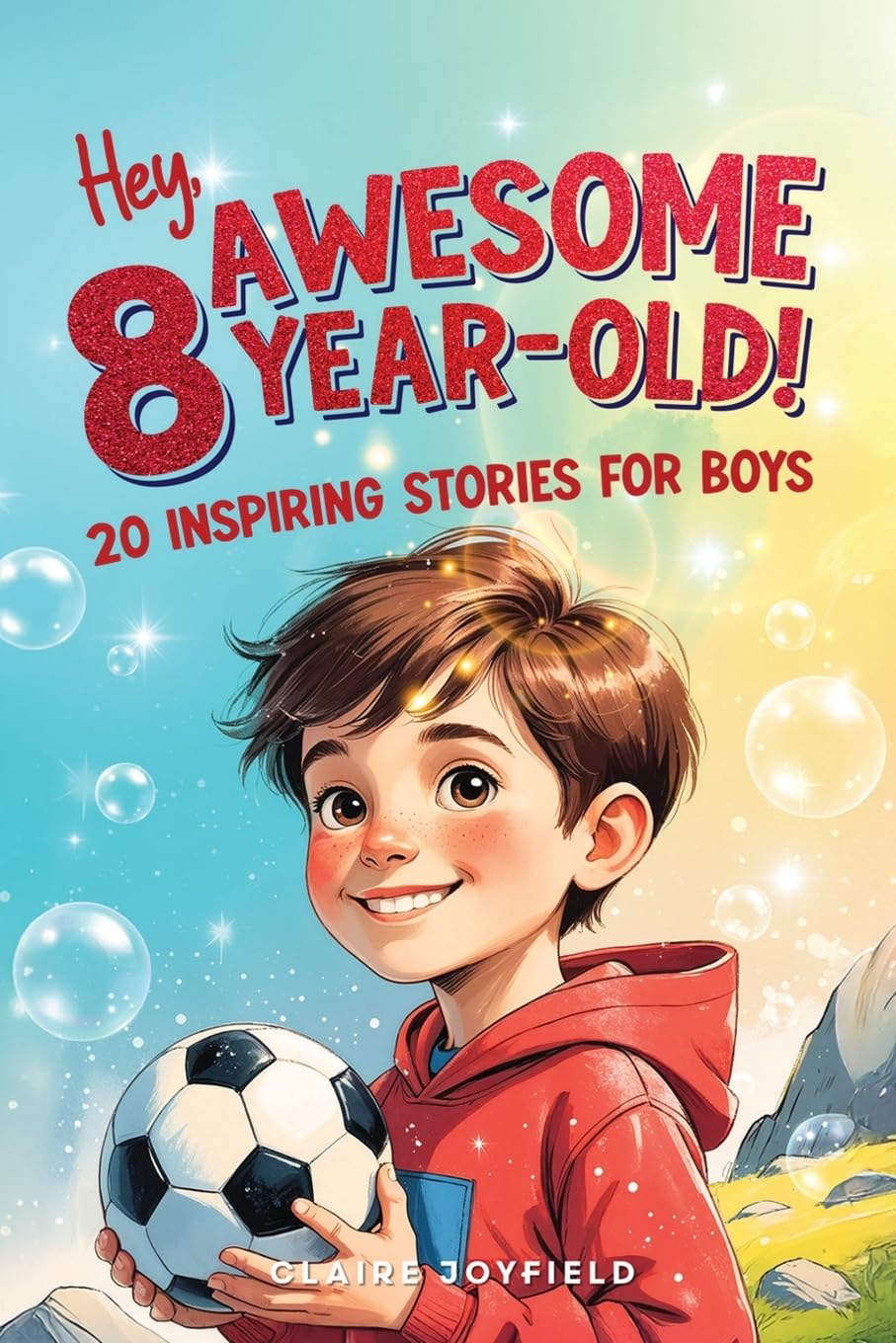 Hey Awesome 8-Year-Old! 20 Inspiring Stories for Boys: Inspiring Tales of Bravery, Friendship, Adventure, and Believing in Yourself (Hey Awesome! Series) (Hey You are Awesome!)