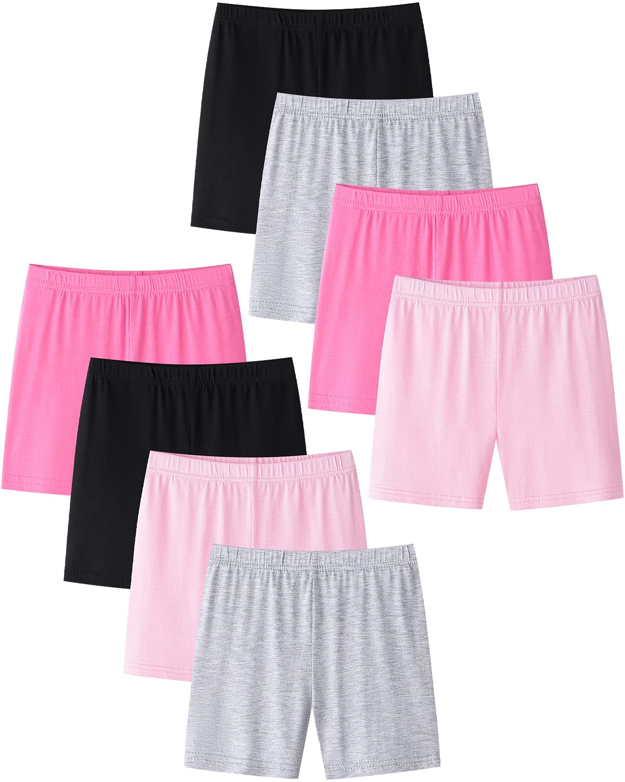 Adorel Braguitas bajo Vestidos Leggings Niñas Paquete de 8