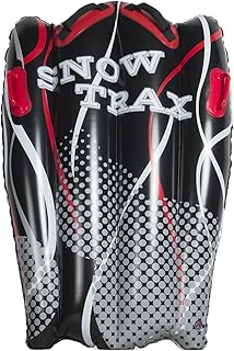 Poolmaster Snow Trax Inflatable Sled for Snow/Water, Black