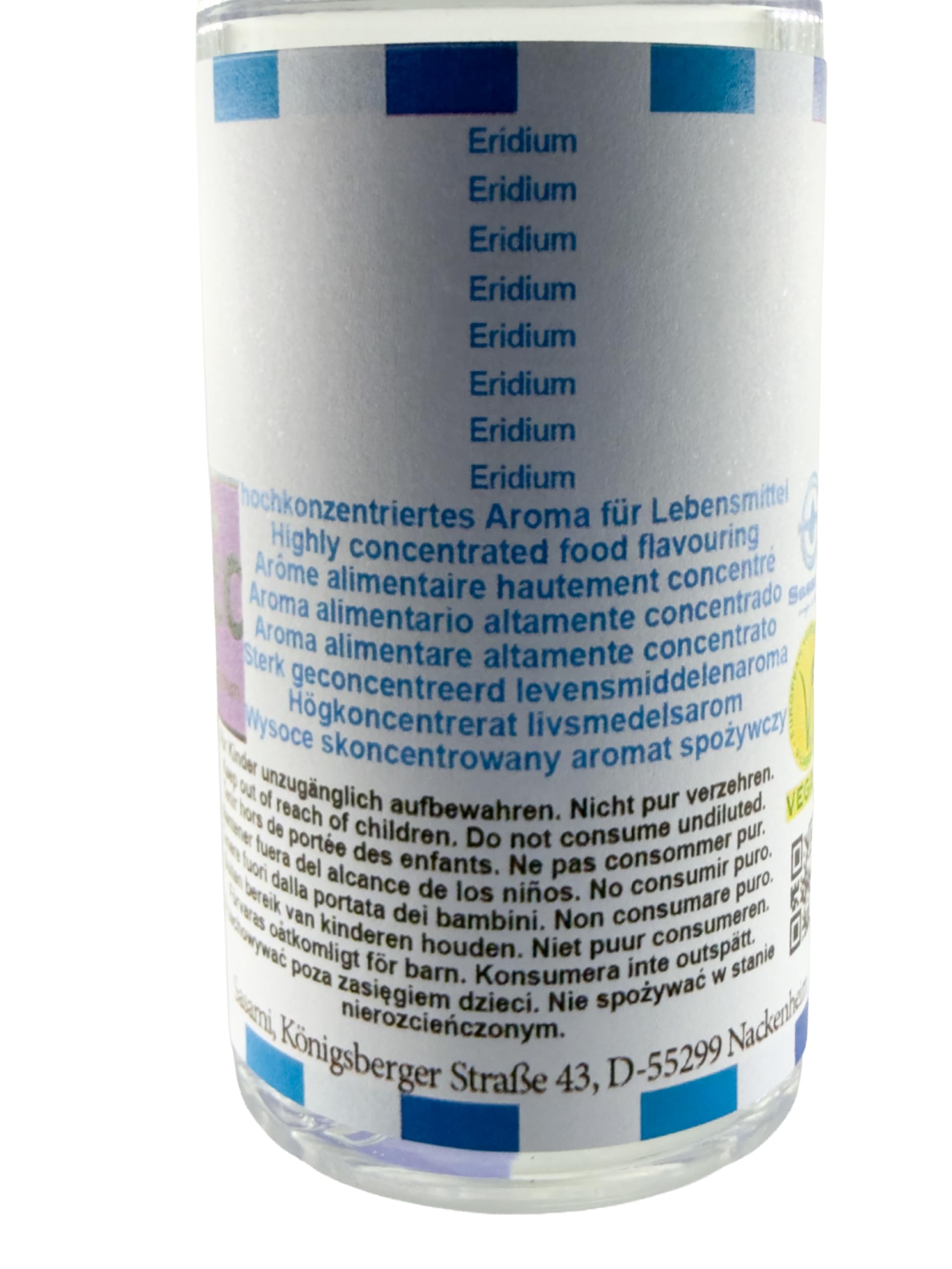 Eridium aromat koncentrat – Wegański – Sasami – 100ml