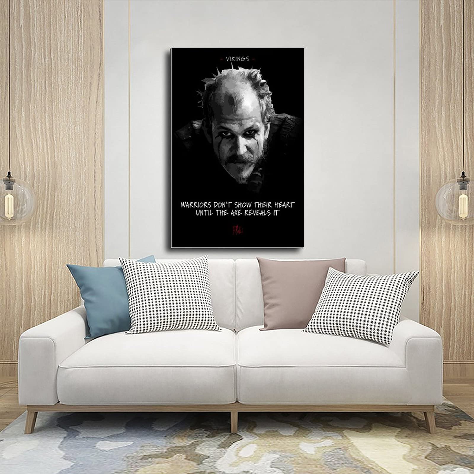 Impression Sur Toile De La Série Télévisée Vikings 37 - Décoration Murale Pour Salon, Chambre à Coucher - Sans Cadre : 40 X 60 Cm