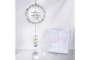 Thank You Suncatcher Gifts for Women - Crystal Suncatchers for Windows Rainbow Maker