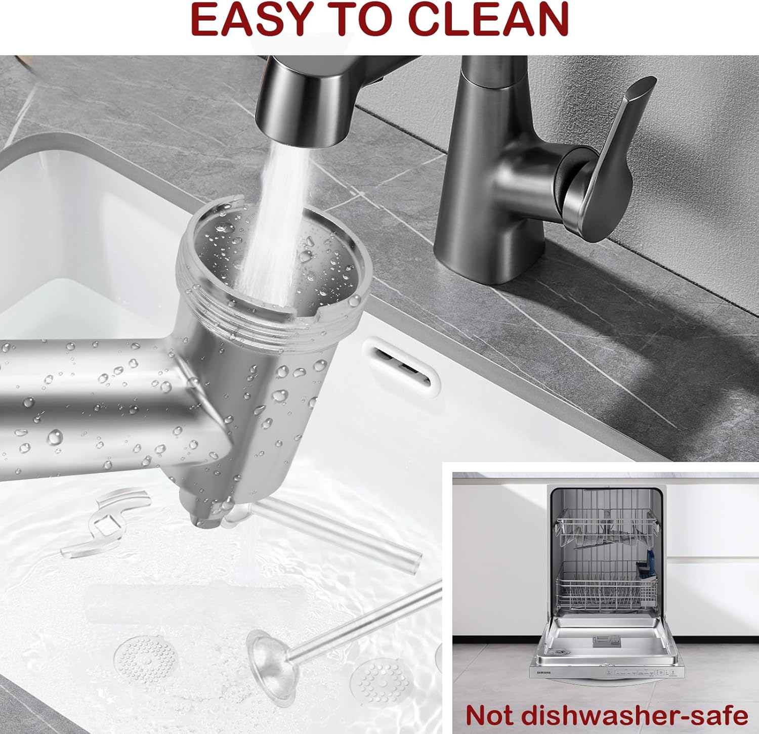 Meat Grinder & Slicer Shredder Attachments for KitchenAid Stand Mixer, Meat Grinder with 2 Size Sausage Stuffer Tubesand and 4 Types Slicer Shredder Combination Set for Mincing Meat/Chopping Food