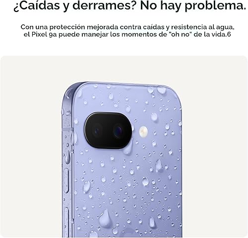 Miniatura 5 de Teléfono Android Google Pixel 9a con Gemini: teléfono desbloqueado con cámara increíble y edición de fotos con IA, batería para todo el día y