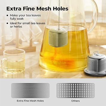 Only Available for The Next 72 Hours Bundle 4 Pack Tea Strainers for loose leaf tea