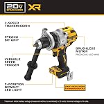 20V MAX XR BRUSHLESS Cordless 1/2 in. 3-Speed Hammer Drill KIT with XR POWERPACK
