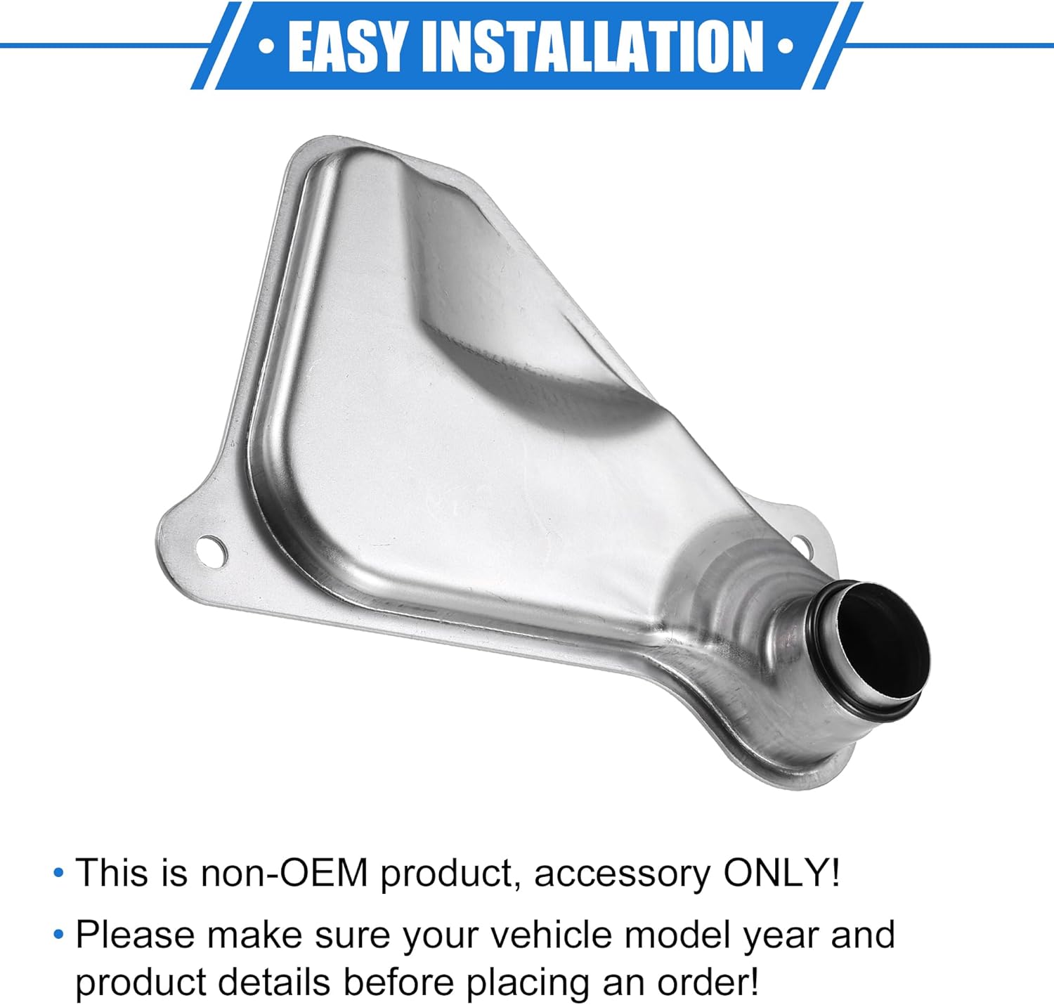 Automatic Transmission Filter Compatible for Subaru Impreza 2.0L 2015-2023, Durable Metal Silver Tone Engine Transmission Filter